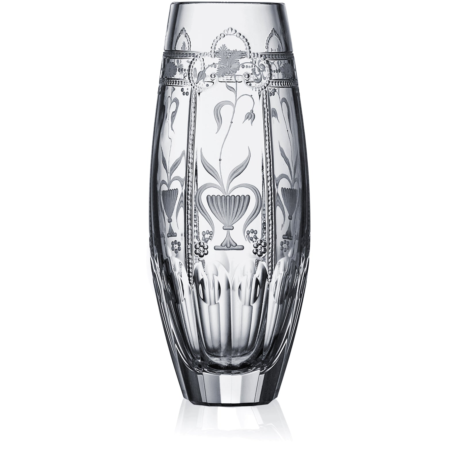 Clear Barrel Vase 8" | Imperial
