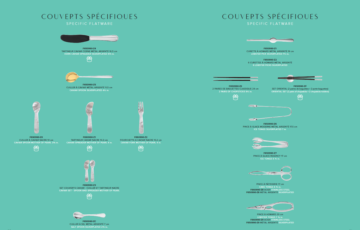 Lobster Tong | Stainless Steel | Couverts Spécifiques