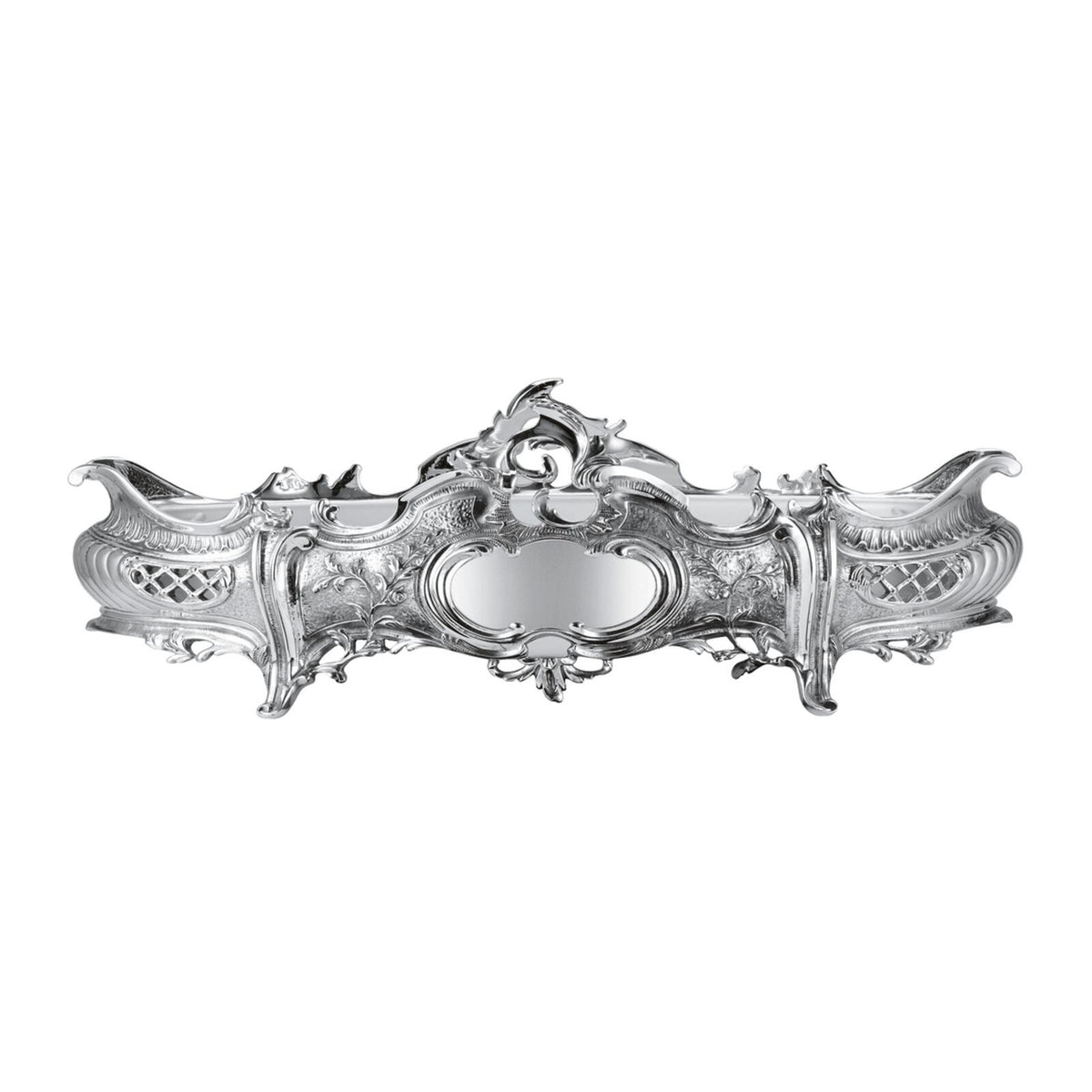 Jardinière Cm 62x30 H 20 | Silver Plated  | Prestige Louis XV