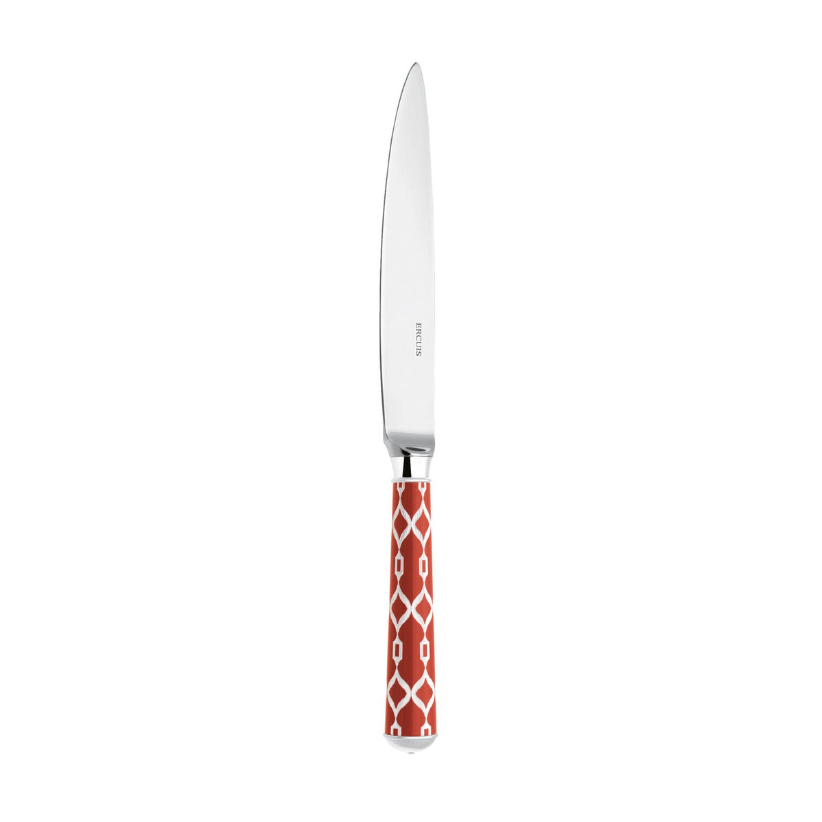 Dessert Knife | Silver Plated / Enamel handle | Black | Icône