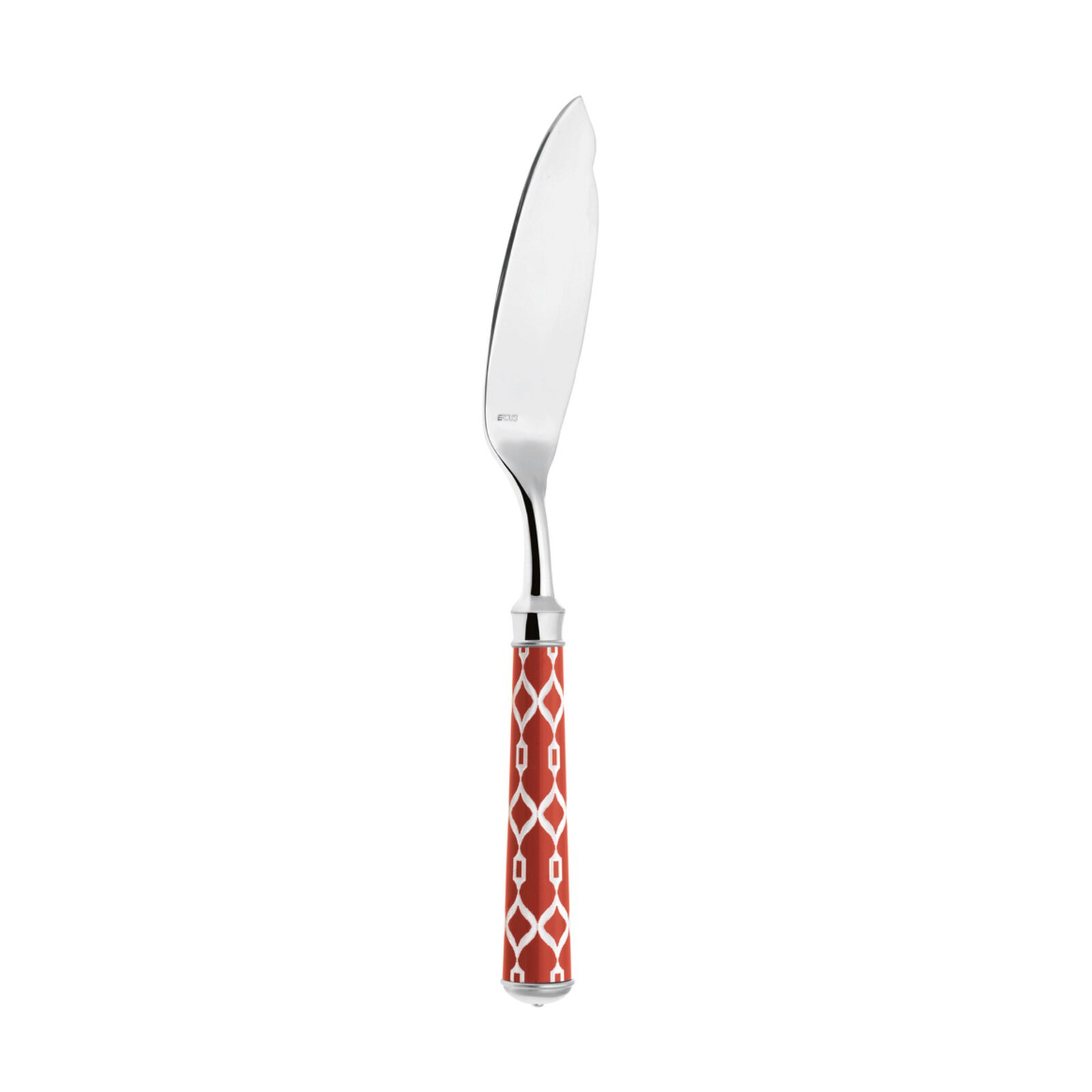 Fish Knife | Silver Plated / Enamel handle | Fuchsia | Icône