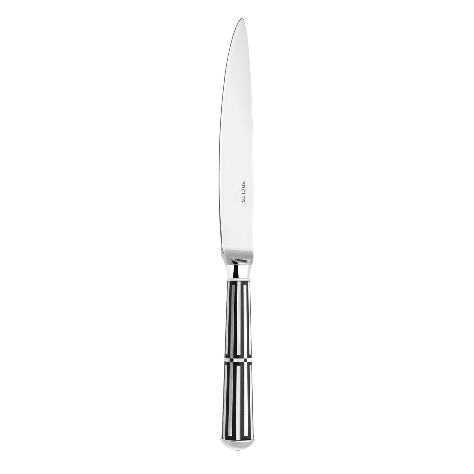 Dessert Knife | Silver Plated / Enamel handle | Powder pink | Paquebot