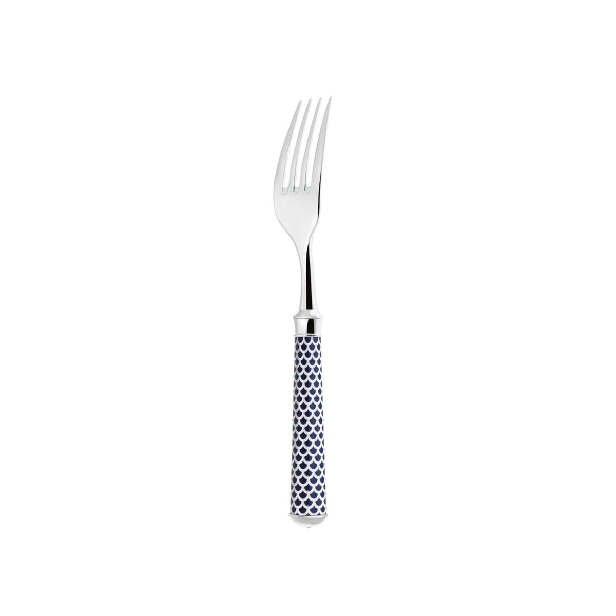 Dessert Fork | Silver Plated / Enamel handle | Tree | Coupole