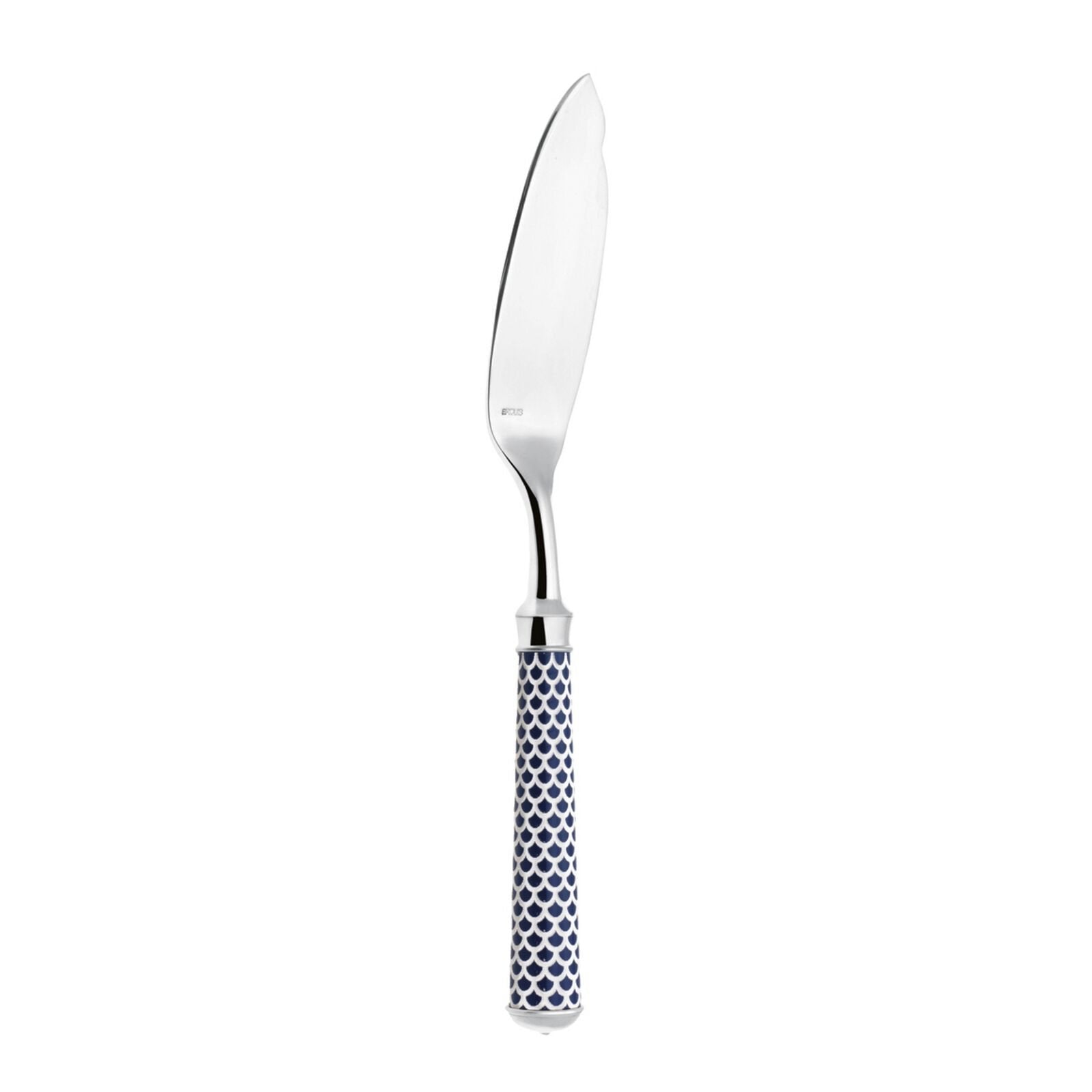 Fish Knife | Silver Plated / Enamel handle | Yellow | Coupole