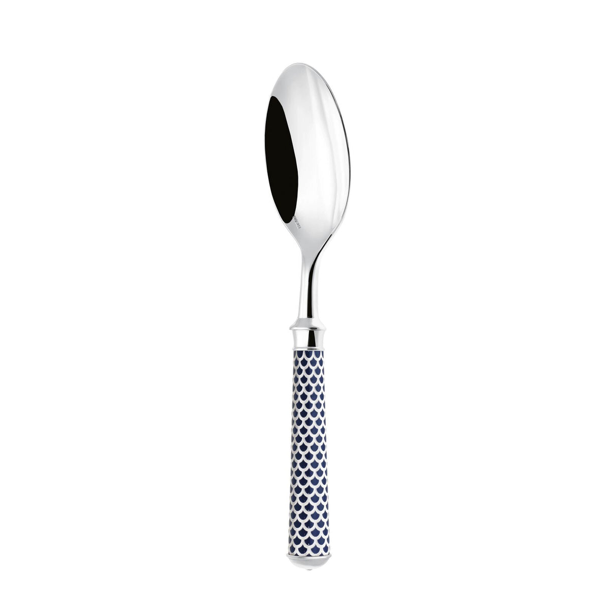 Tea Spoon | Silver Plated / Enamel handle | Mahogany | Coupole