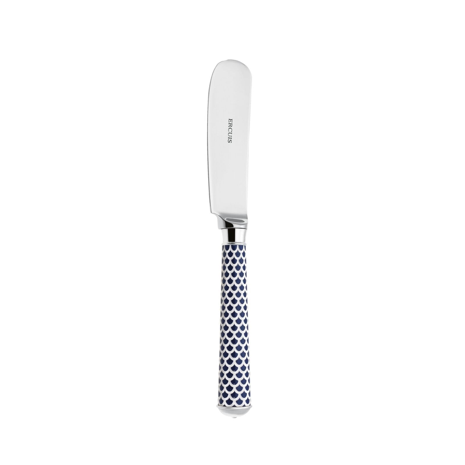 Butter Knife | Silver Plated / Enamel handle | Apple | Coupole