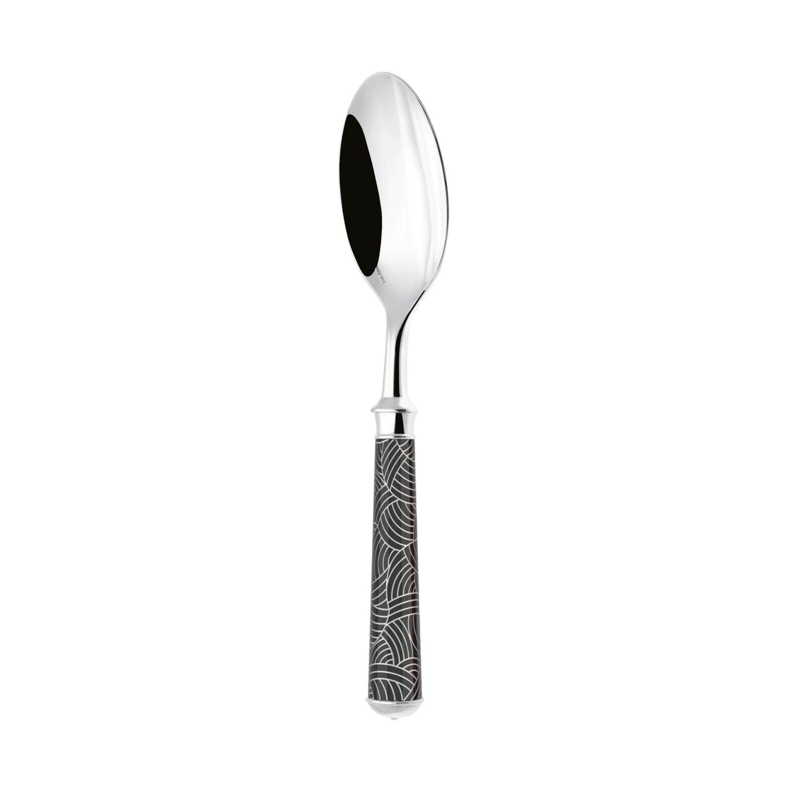 Tea Spoon | Silver Plated / Enamel handle | Yellow | Imari