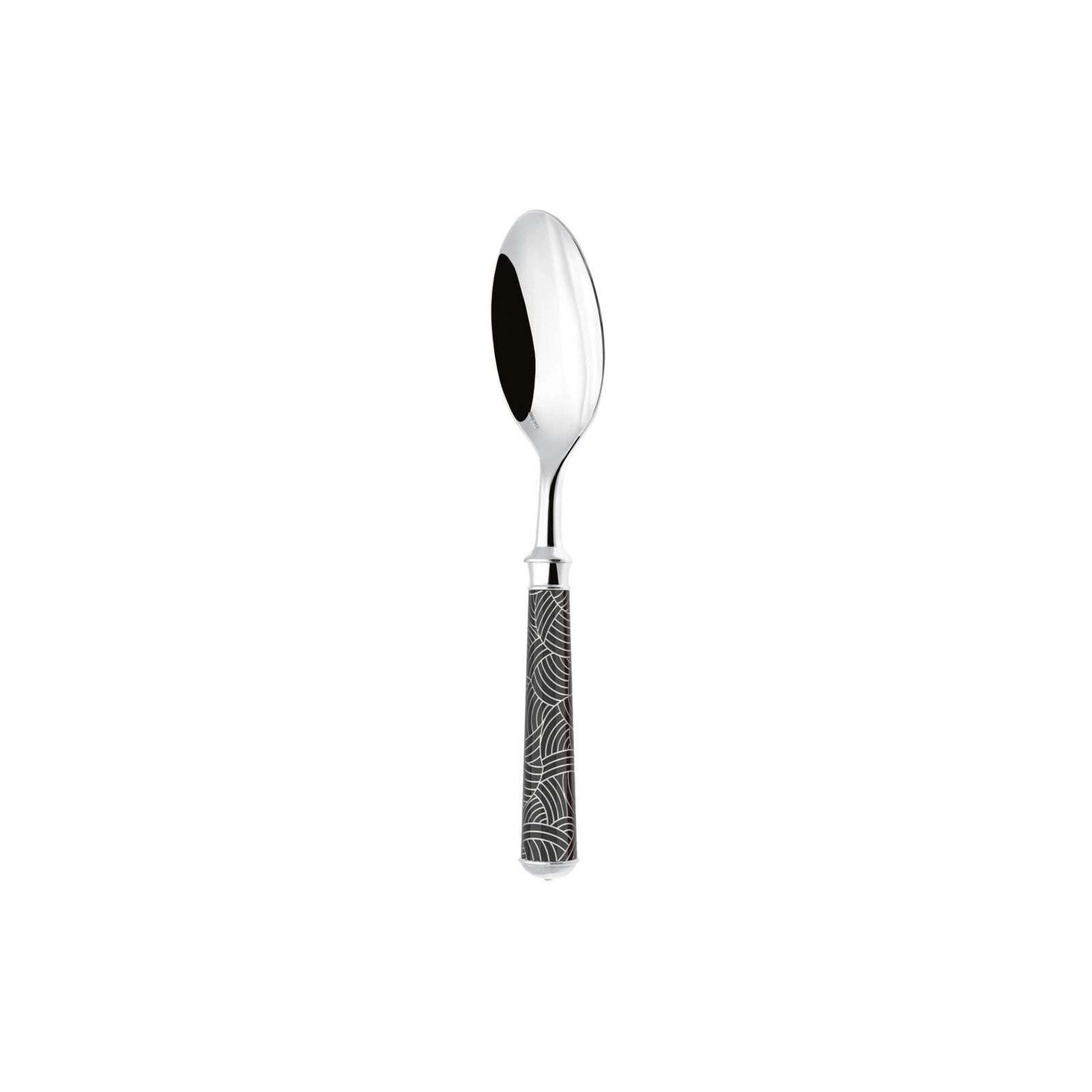 Moka Spoon | Silver Plated / Enamel handle | Pink Orange | Imari