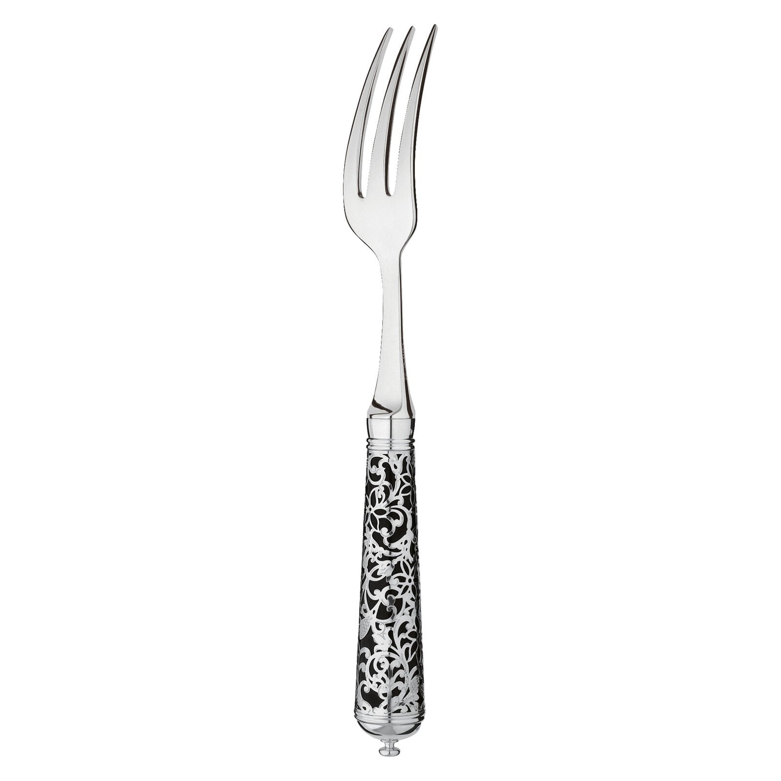 Dessert Fork Sterling Silver Gold Accents | Prestige L'Insolent Vert