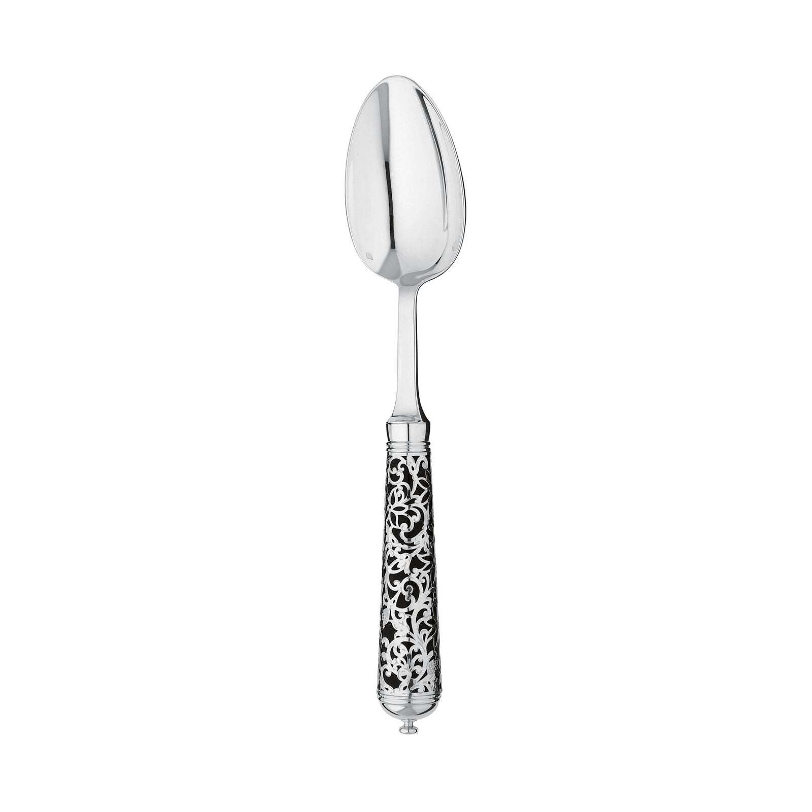 Moka Spoon Sterling Silver Gold Accents | Prestige L'Insolent Rouge