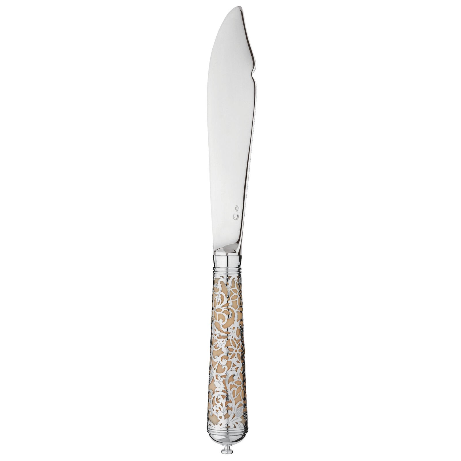Fish Knife Sterling Silver Gold Accents | Prestige L'Insolent Bleu