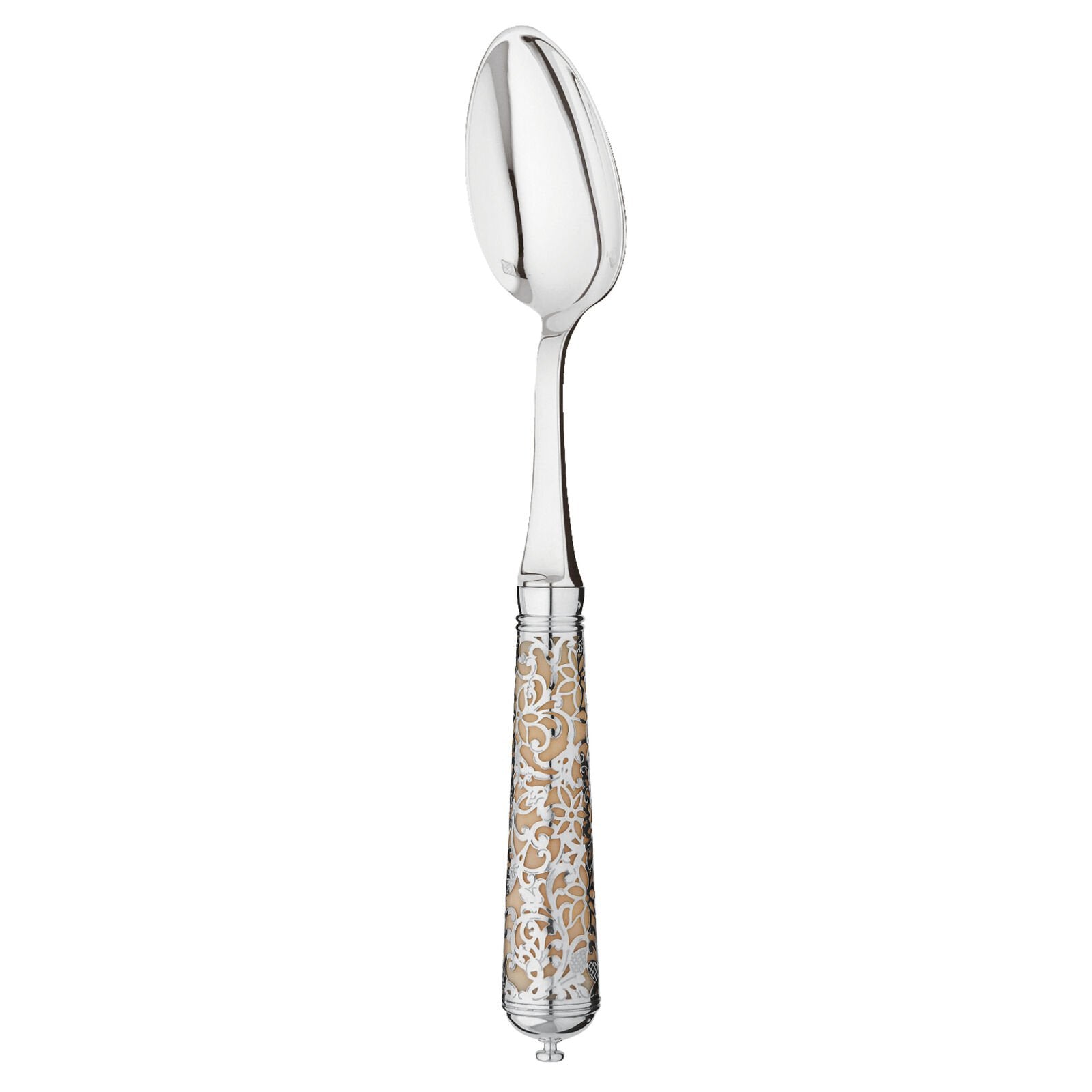 Tea Spoon Sterling Silver Gold Accents | Prestige L'Insolent Ivoire