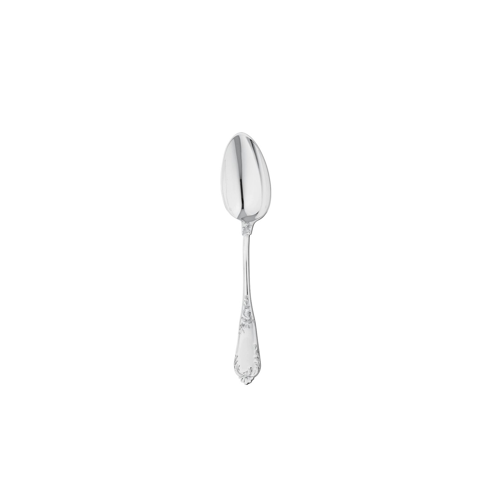 Tea Spoon Sterling Silver Gold Accents | Rocaille