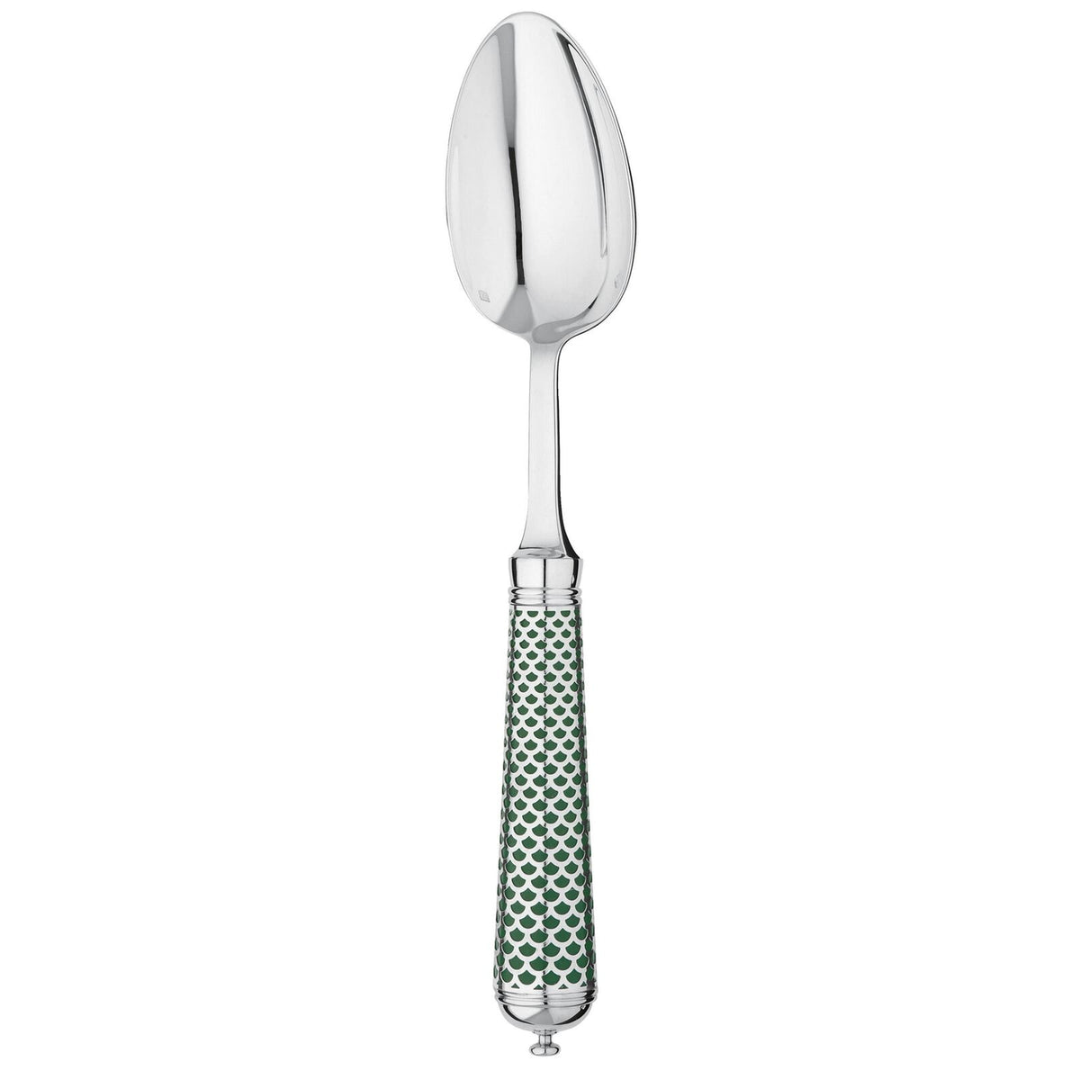 Dinner Spoon Sterling Silver Gold Accents | Prestige Calypso Vert