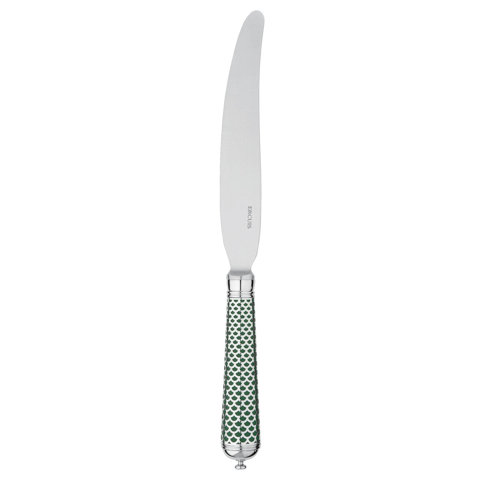 Dinner Knife Sterling Silver Gold Accents | Prestige Calypso Vert
