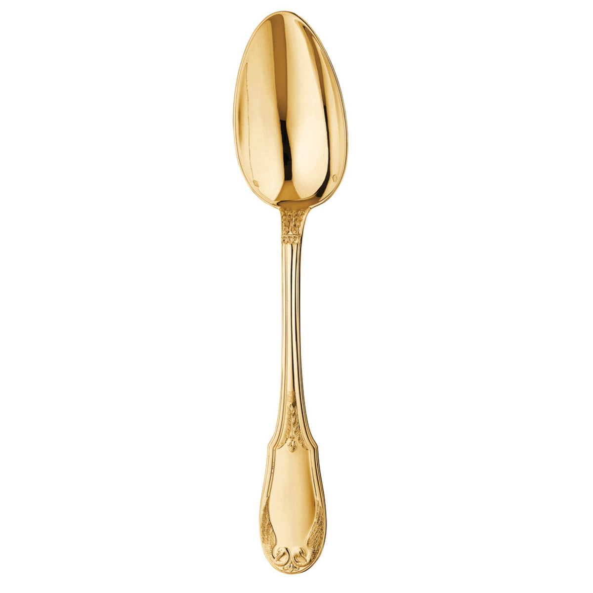 Dinner Spoon Sterling Silver Gold Accents | Empire
