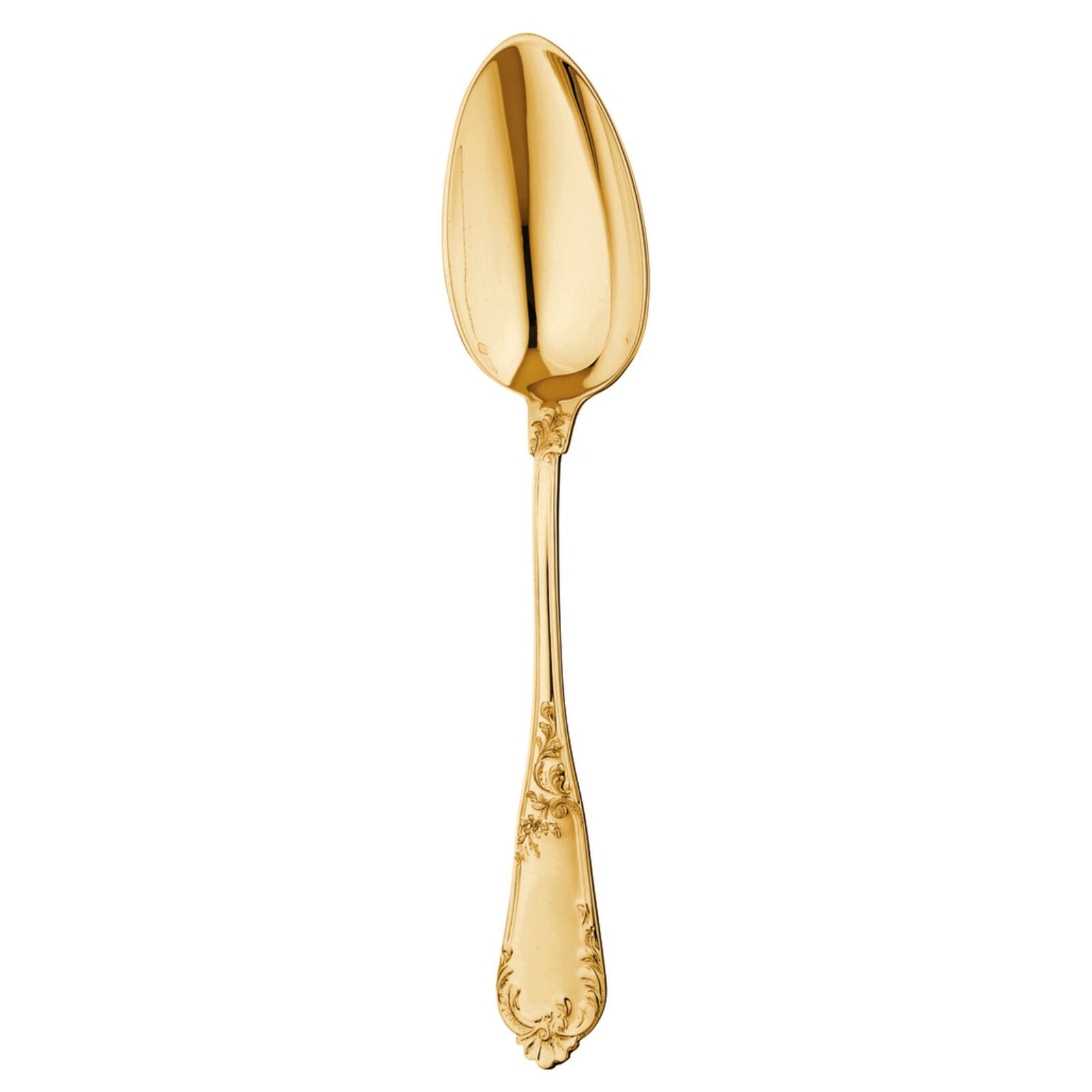 Dinner Spoon Sterling Silver Gilt | Rocaille
