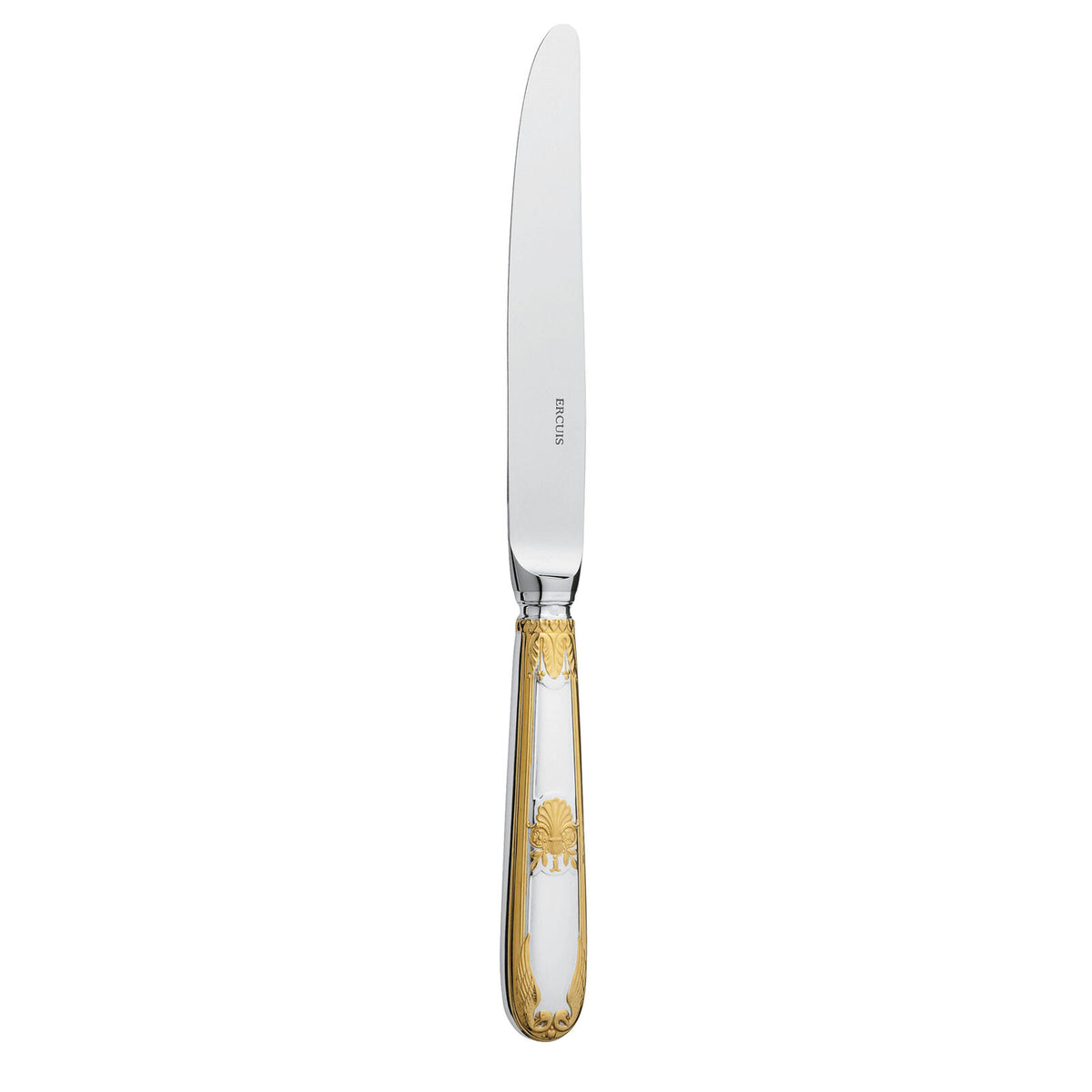 Dinner Knife Sterling Silver Gold Accents | Empire