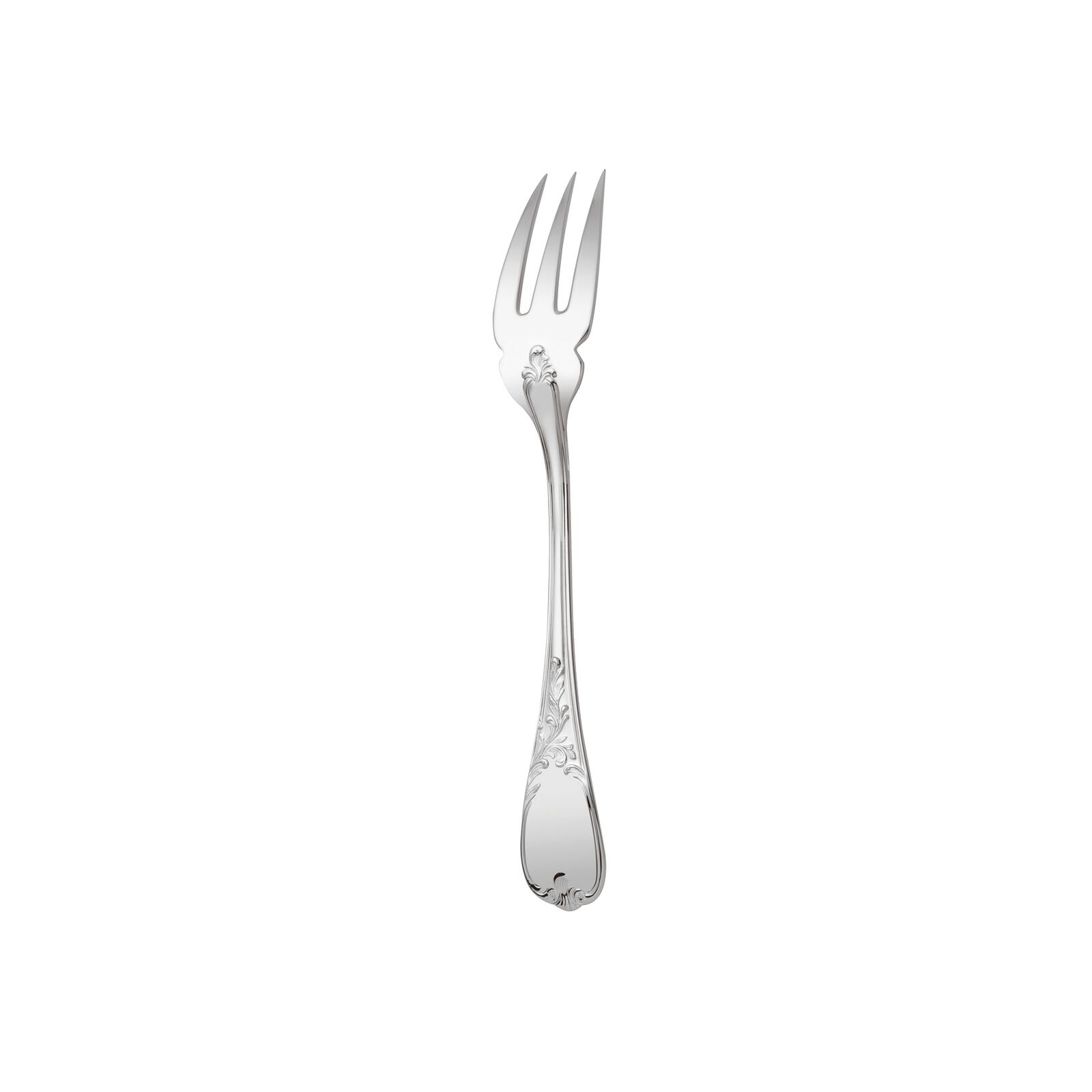 Fish Fork | Silver Plated Gold Accents | Du Barry