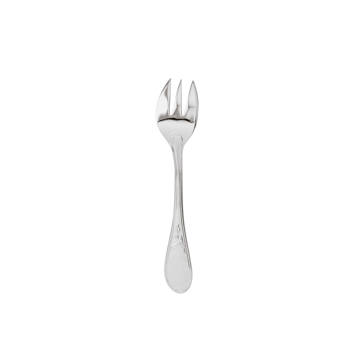 Oyster Fork | Silver Plated | Lauriers
