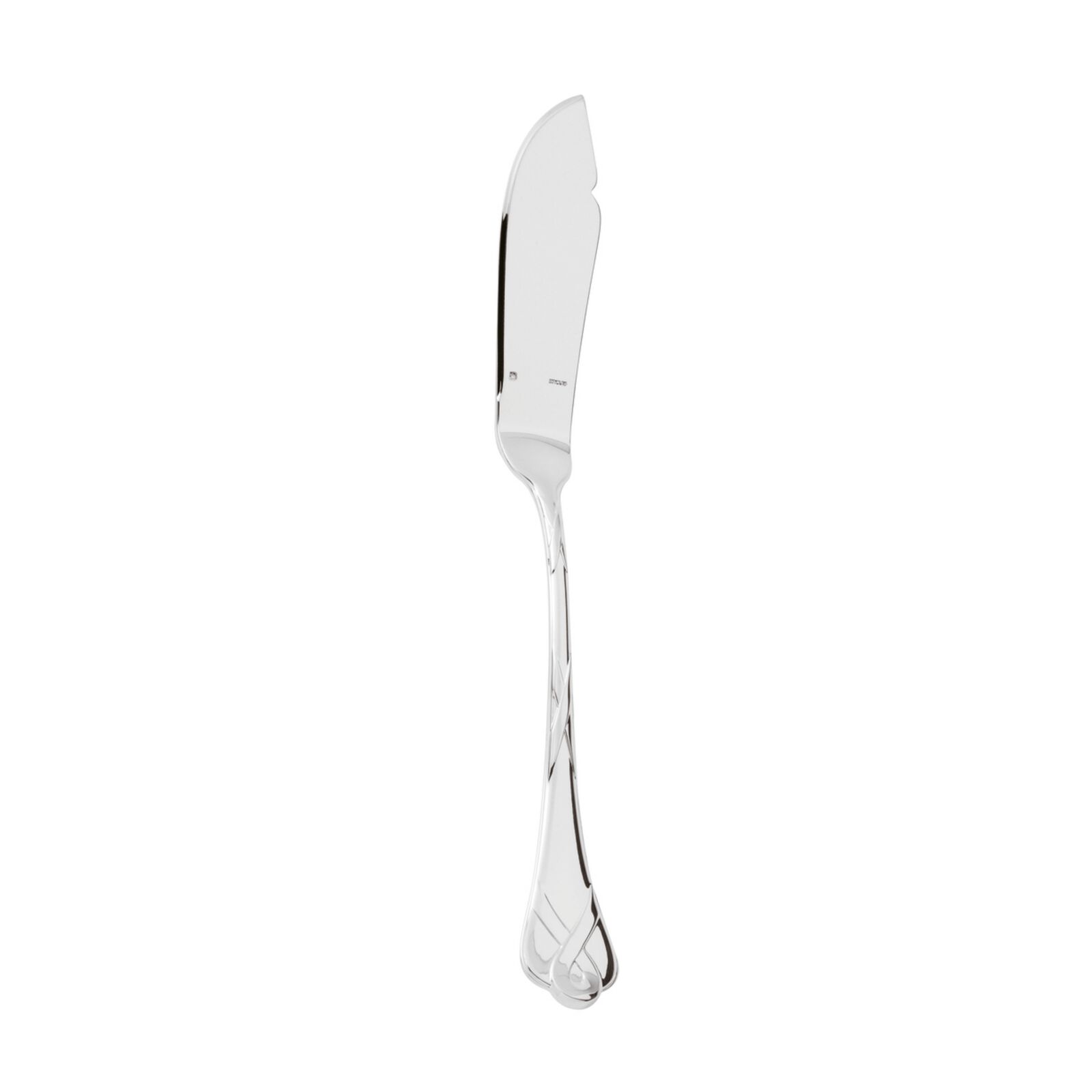 Fish Knife | Silver Plated Gold Accents | Paris