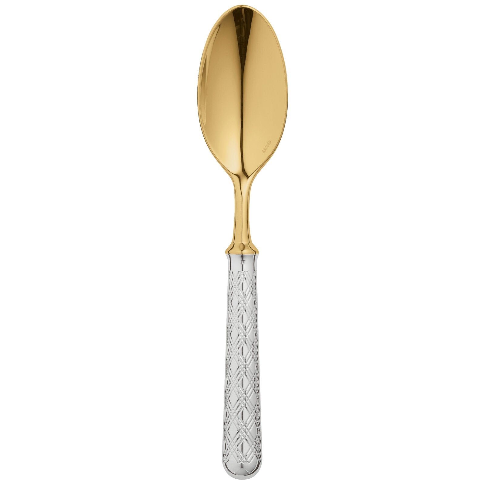 Dinner Spoon PVD Black / | Silver Plated | Miroir Oxford