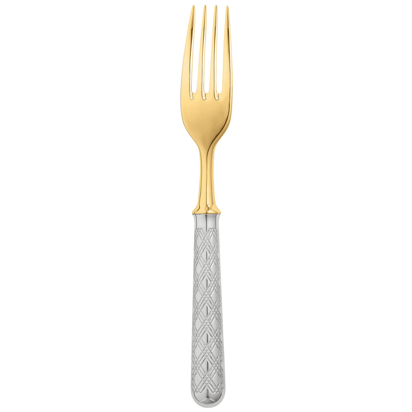 Dinner Fork PVD Black / | Silver Plated | Miroir Oxford