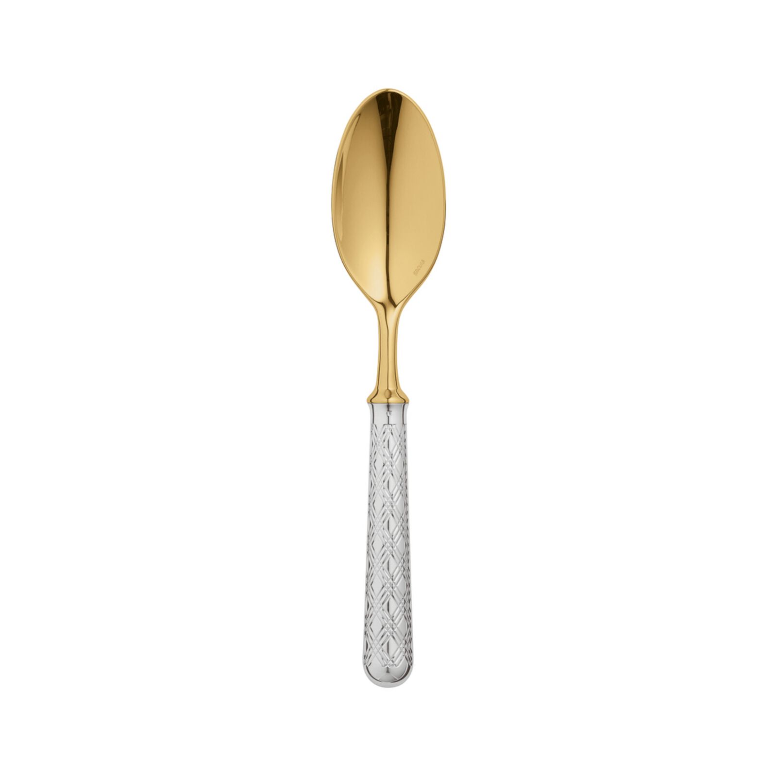 Dessert Spoon PVD Copper / | Silver Plated | Miroir Oxford