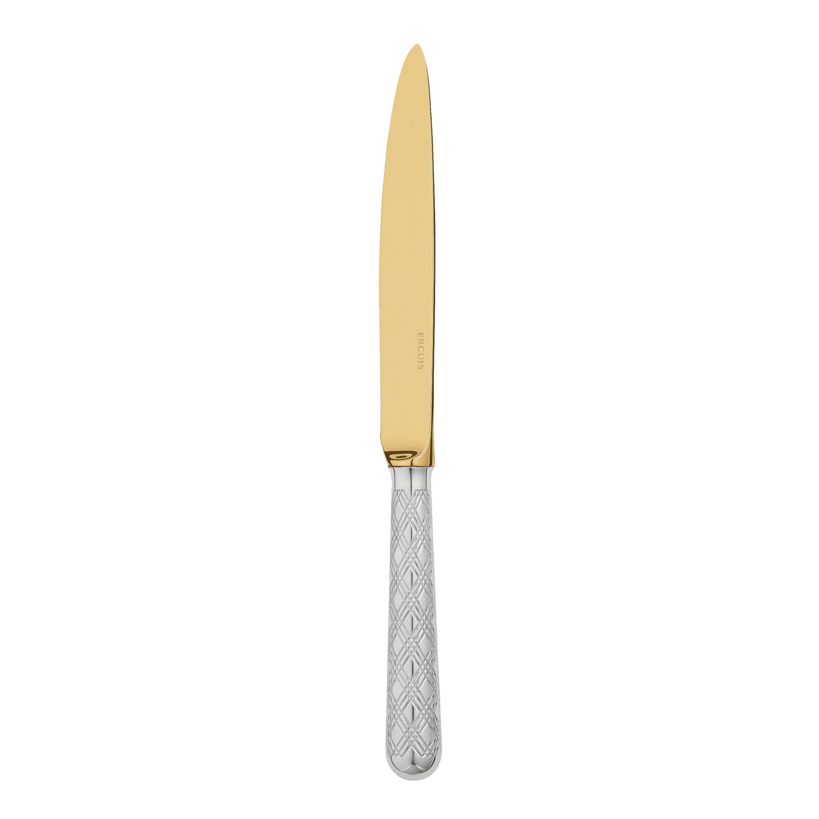 Dessert Knife PVD Black / | Silver Plated | Miroir Oxford