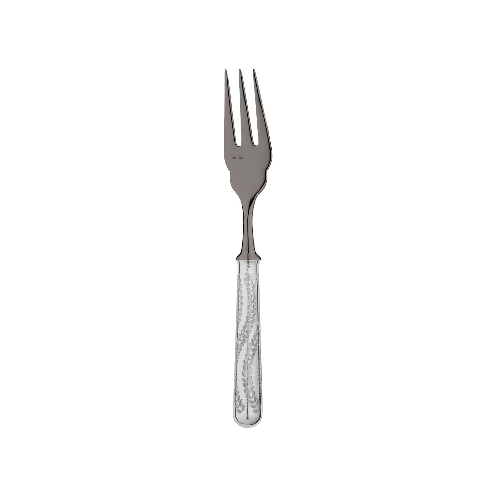 Fish Fork PVD Black / | Silver Plated | Miroir Eden