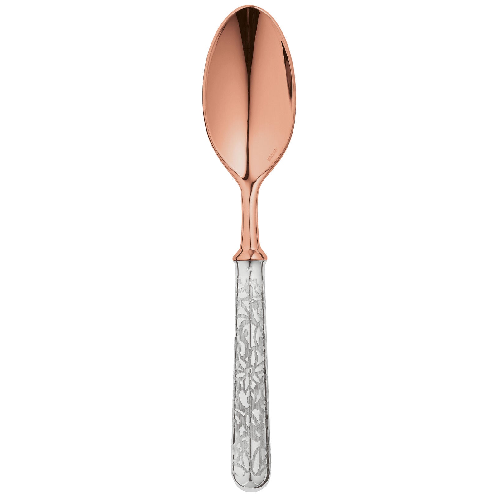 Dinner Spoon PVD Black / | Silver Plated | Miroir Tolède