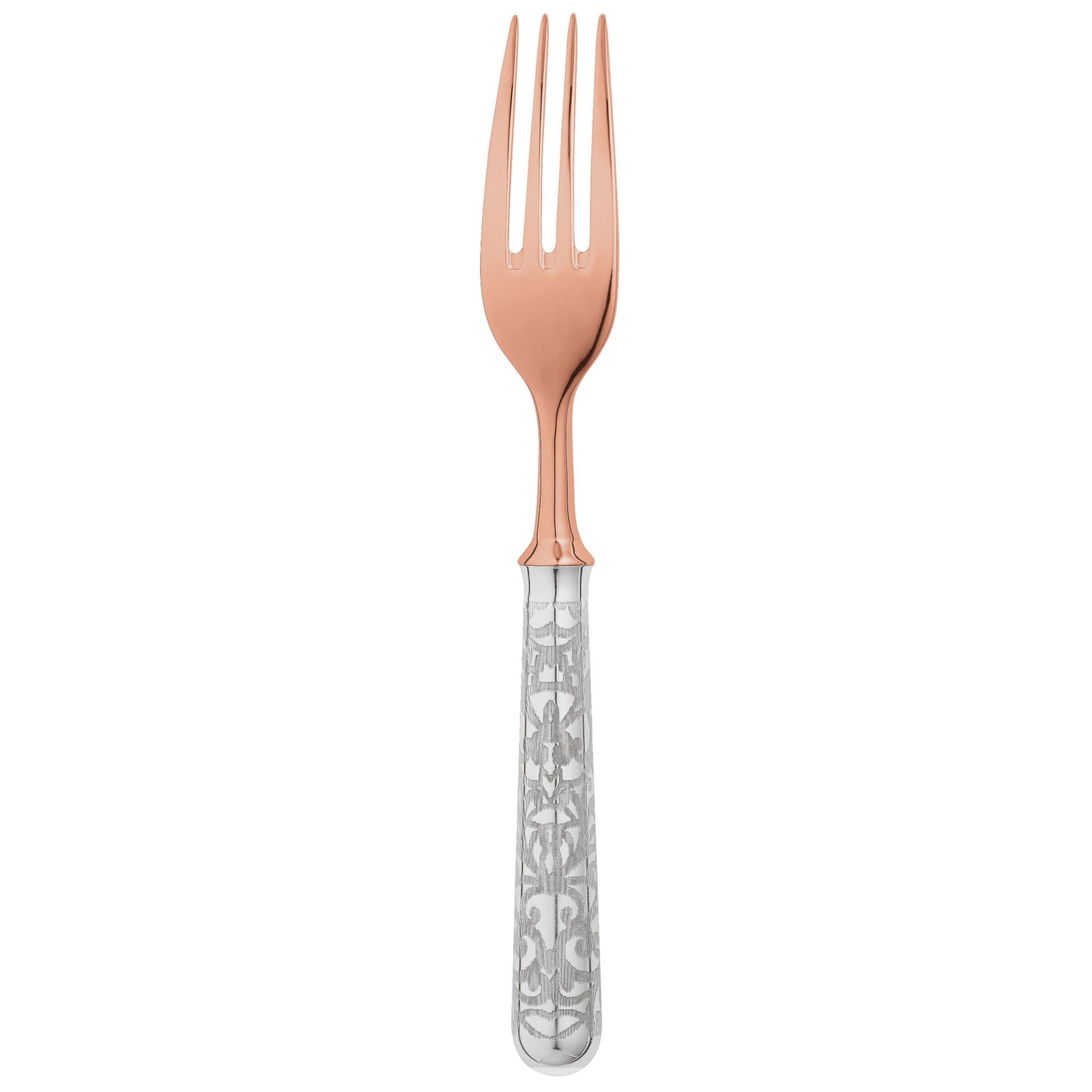 Dinner Fork PVD Black / | Silver Plated | Miroir Tolède
