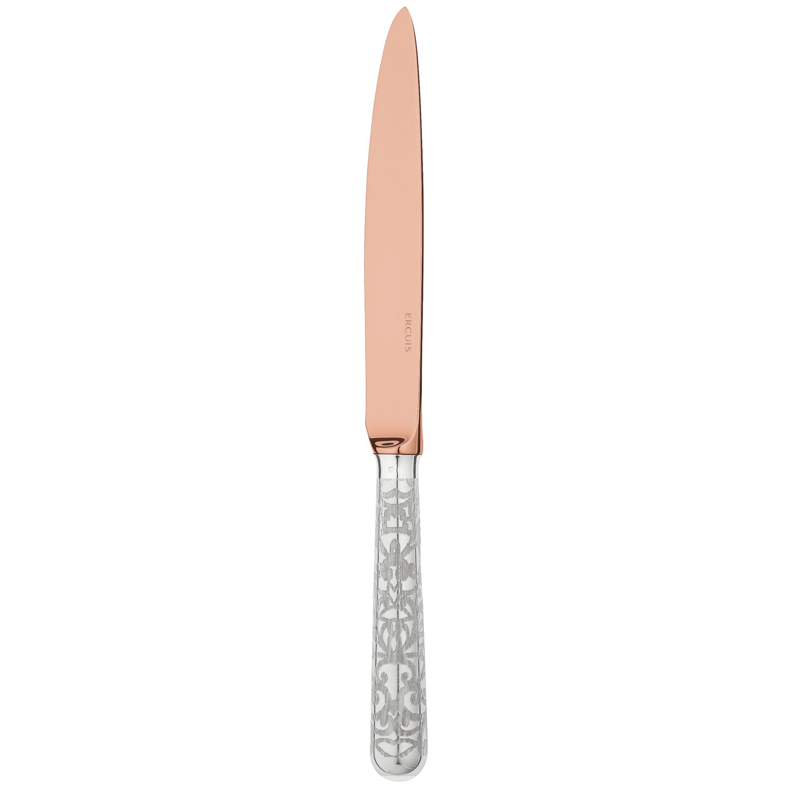 Dinner Knife PVD Black / | Silver Plated | Miroir Tolède
