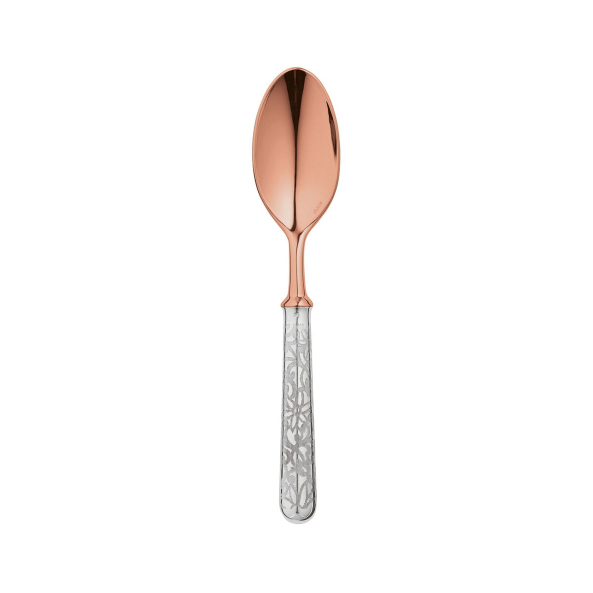 Dessert Spoon PVD Copper / | Silver Plated | Miroir Tolède