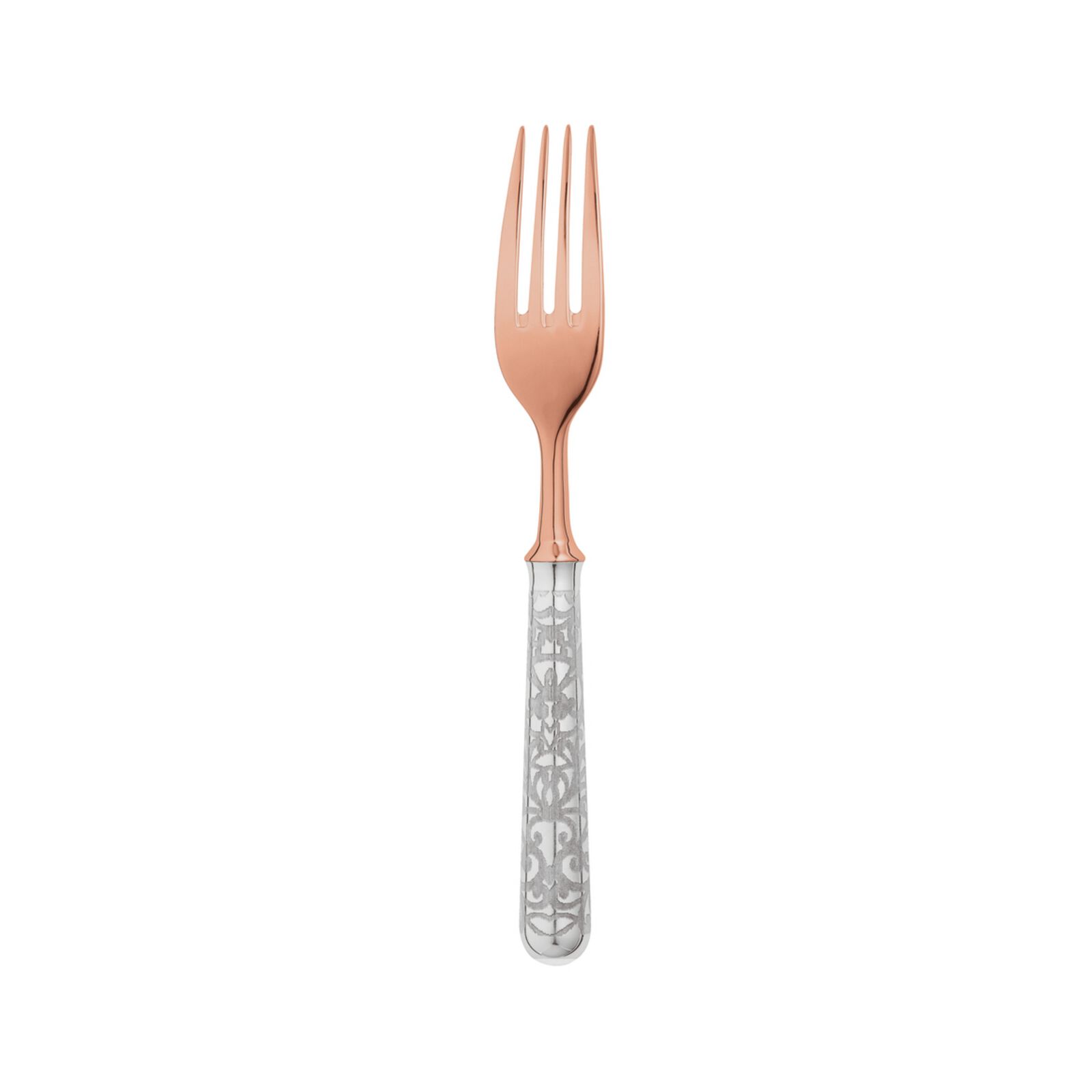 Dessert Fork PVD Gold / | Silver Plated | Miroir Tolède