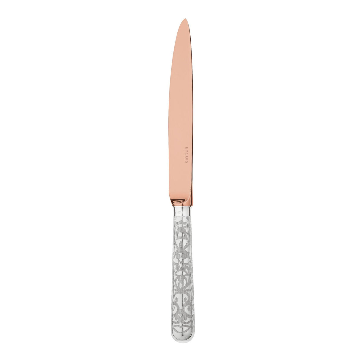 Dessert Knife PVD Copper / | Silver Plated | Miroir Tolède