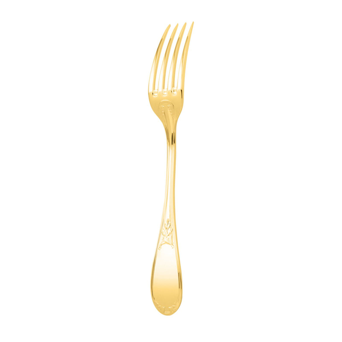 Dessert Fork Gold Plated | Lauriers