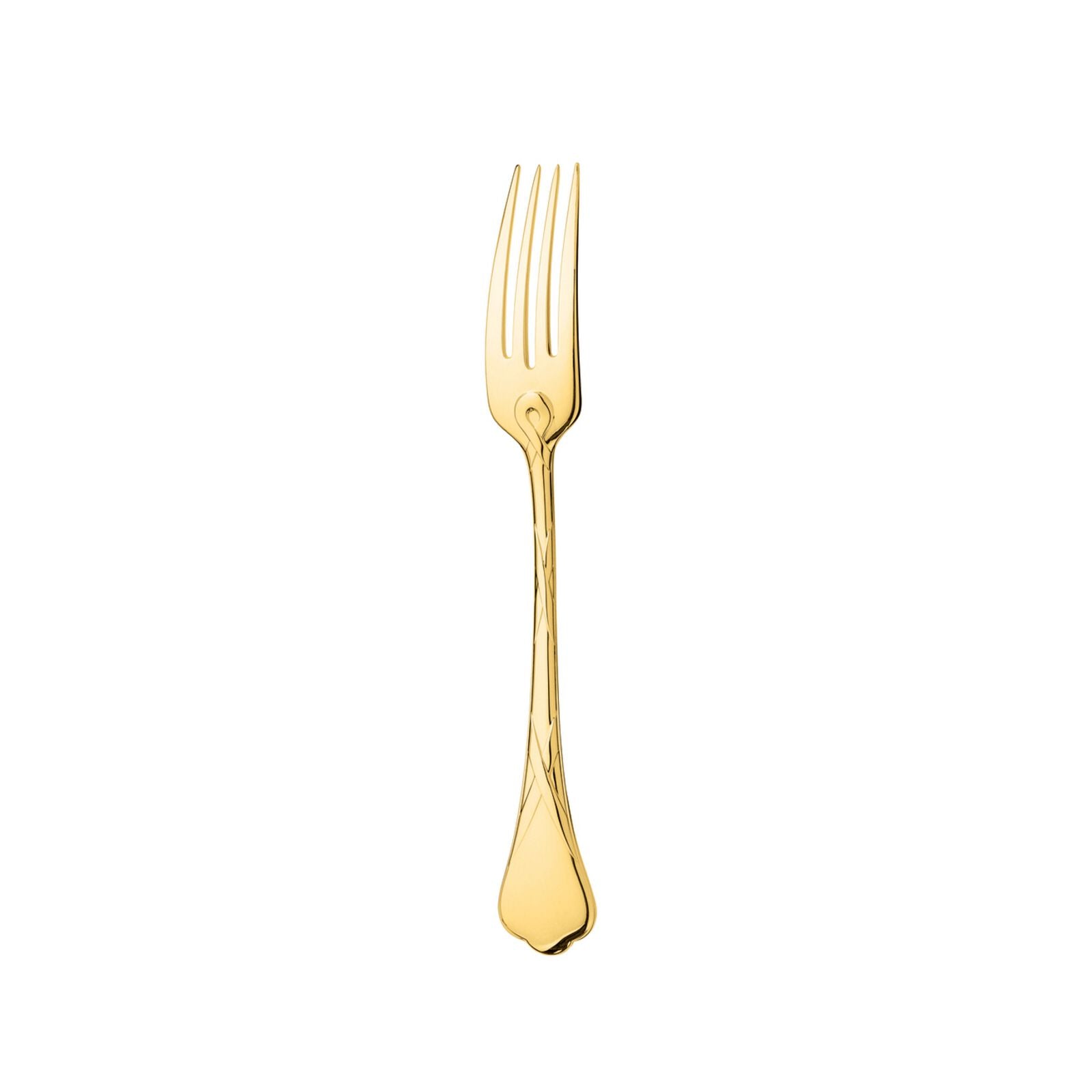 Dessert Fork Gold Plated | Paris