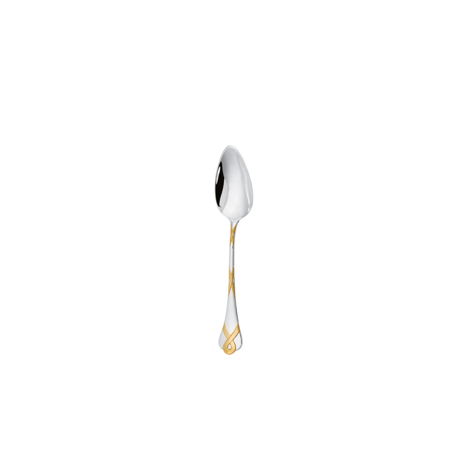 Tea Spoon | Silver Plated Gold Accents | Paris