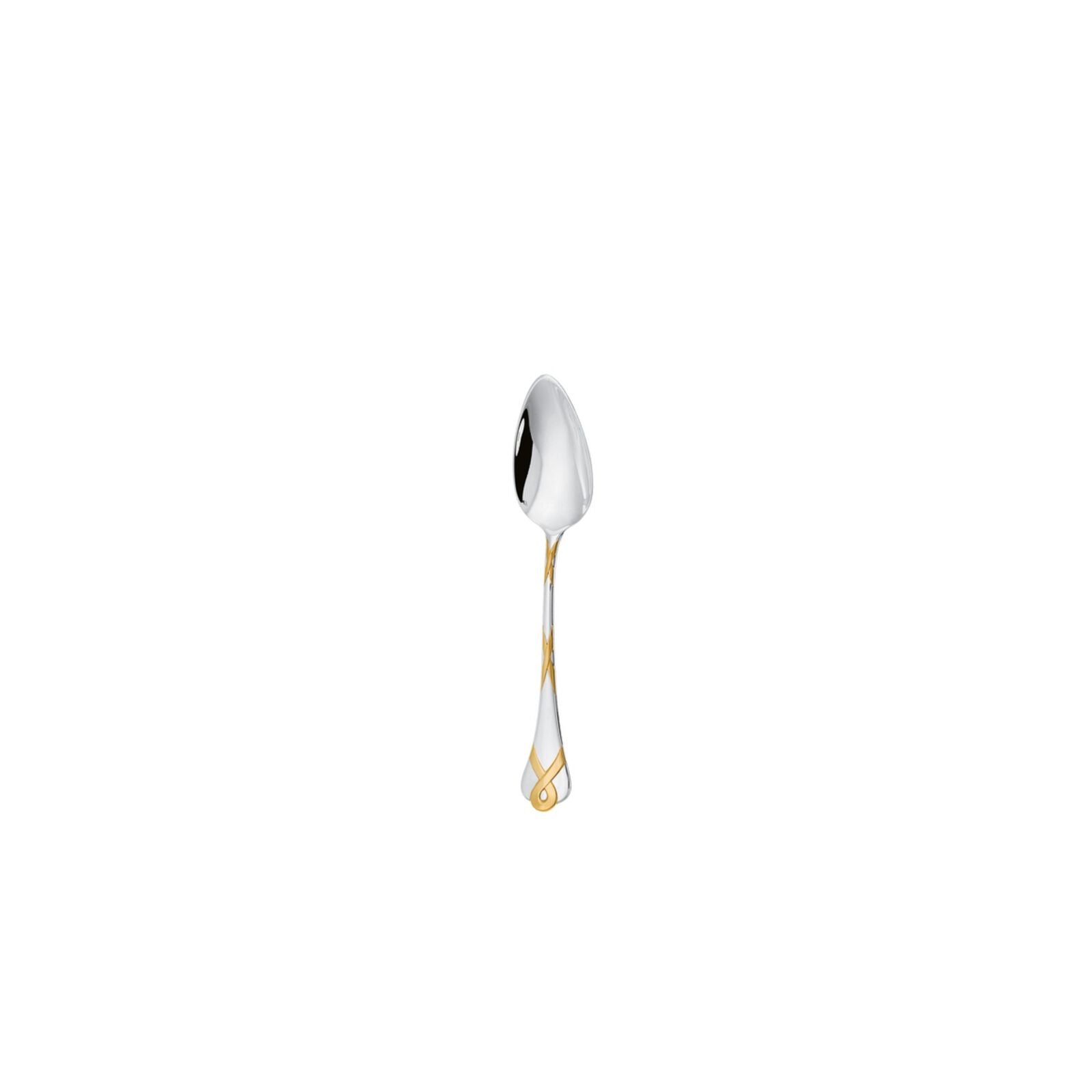 Moka Spoon | Silver Plated Gold Accents | Paris