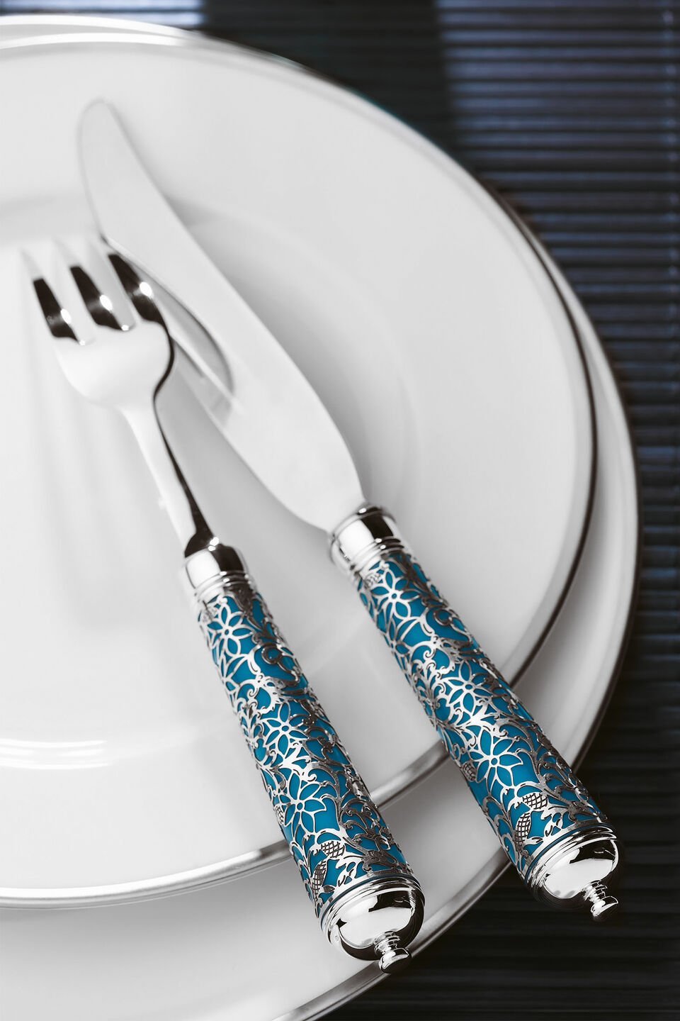 Dinner Fork Sterling Silver Gilt | Prestige L'Insolent Ivoire