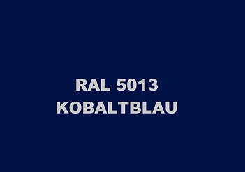 Rim plate flat 31 cm blue with gold rim | Cristobal Marine