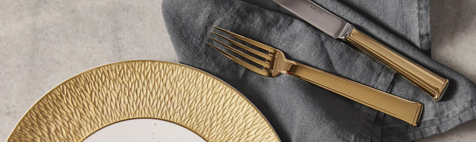 Butter knife Gold Plated | Séquoia