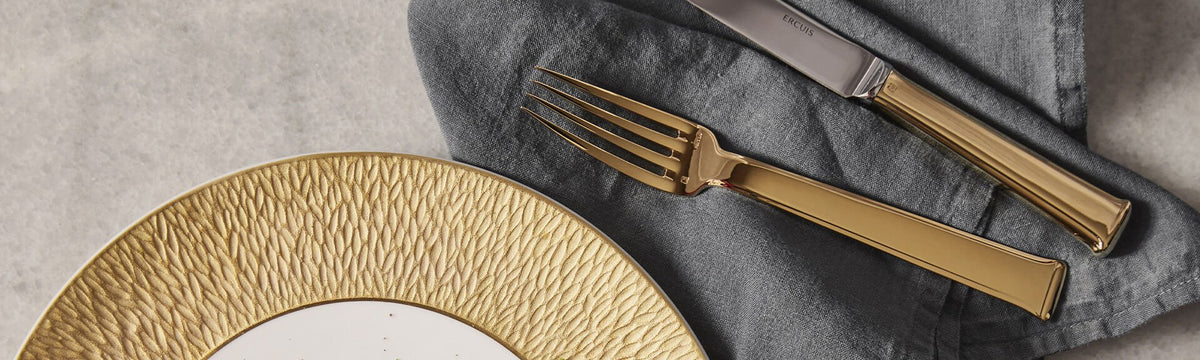 Fish Fork Gold Plated | Séquoia
