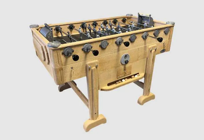 Stella Retro foosball table with classic wooden design