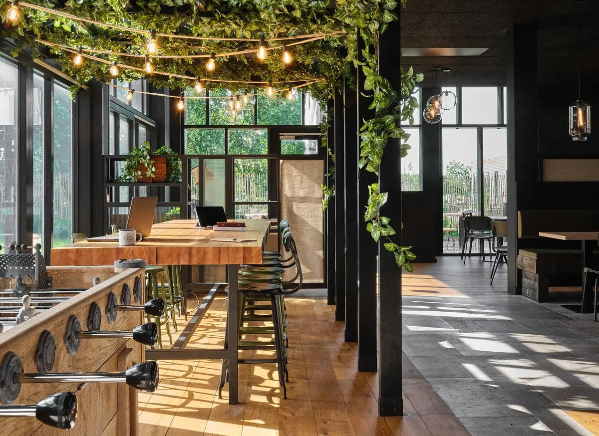 Stella Retro foosball table in a pub setting