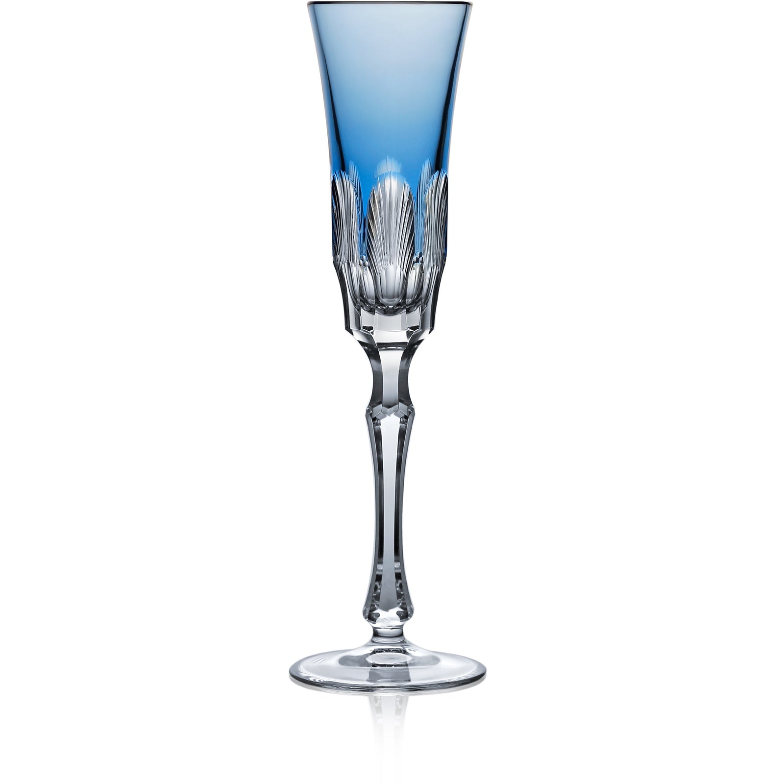 Sky Blue Flute Glass | Hock | Captiva