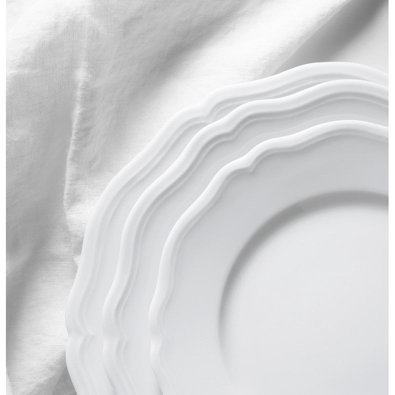 Oval platter 35 cm white | Argent