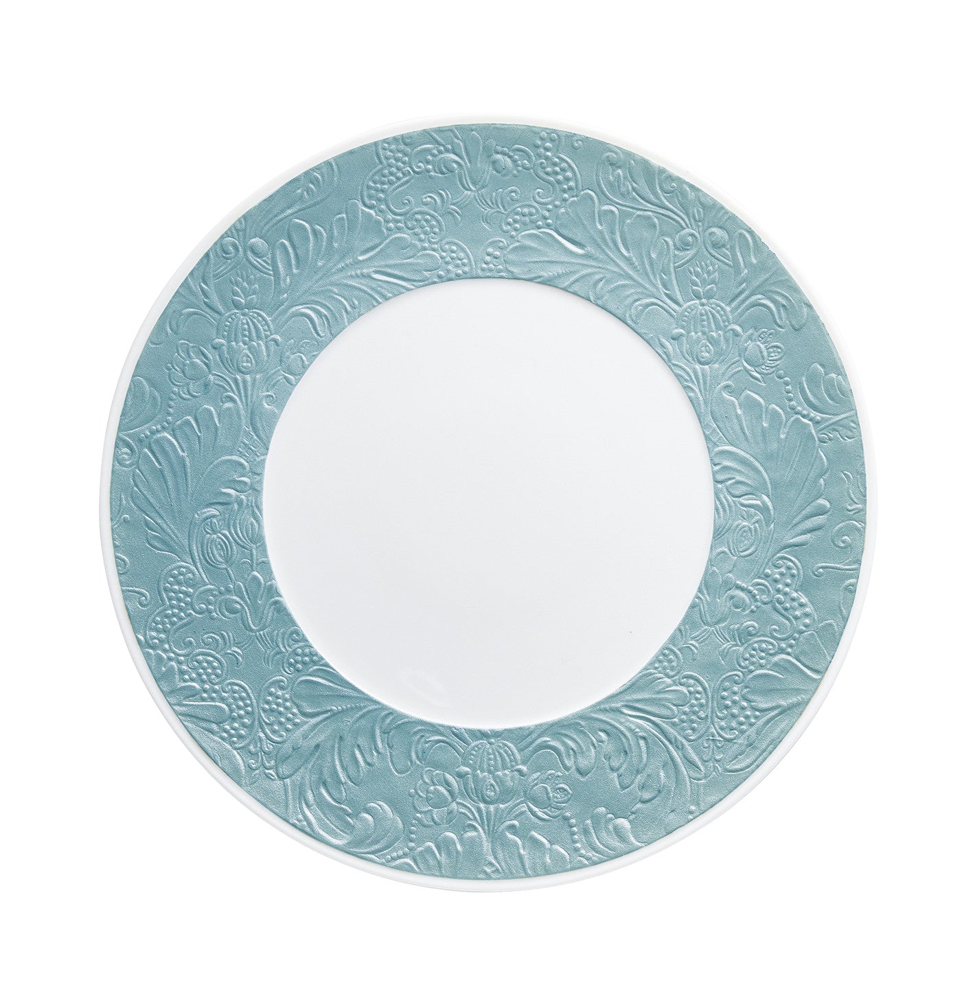 Oval platter 36 cm blue | Italian Renaissance