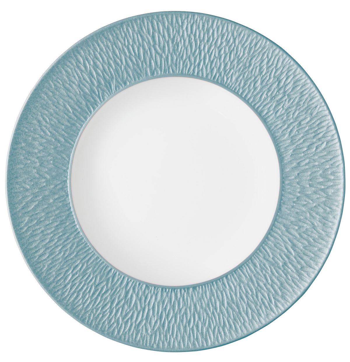 Oval platter 30 cm blue | Minéral Irisé